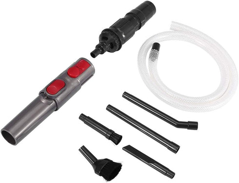 Fdit Mini Micro Vacuum Cleaners Adapter Tool Universal Dusty Brush Vacuum Attachment Car Vehicle Cleaning Kit for 28mm or 35mm (Needs Adapter) Vac...