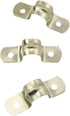 30PCS M12 Stainless Steel Arch Bridge Pipe Clamps Two Hole with U Bracket Tension Clips Heavy Duty Fixed Pipe Clip for Pipe Fastening Cable Clamp ...