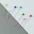 1000PCS Sewing Pins, Multicolor Straight Pins, Pearlized Ball Head Quilting Pins Long 1.5 inch for Fabric DIY Sewing Pins Crafts...