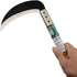 zelin Clearing Sickle,Steel Grass Sickle,Manganese Steel Blade/Hardwood Handle Hand held Sickle Tool -Professional Clearing Vines and Farming Port...