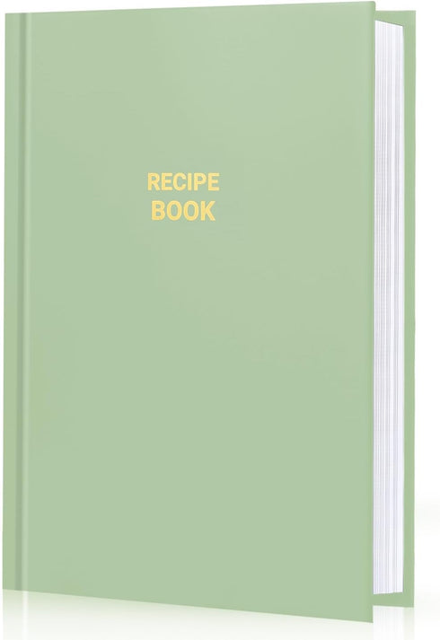 Perfect Blank Recipe book - Recipe Book to Write In Your Own Recipes,Organize Your Recipes- Waterproof Cover and 186 Blank Pages Recipe Notebook (...