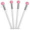 Sibba Foundation Brushes 4 PCS Makeup Setting Powder Blush Beauty Techniques Sponge Angled Stick Liquid Concealer Cream Nose Face Contour Make Up ...
