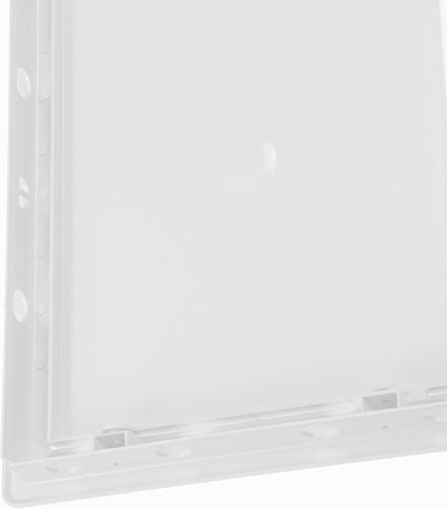 8" x 10" White Plastic Access Panel. Service Shaft Door Panel. Plumbing, Electricity, Heating, Alarm Wall Access Panel for Drywall. Bathroom Servi...