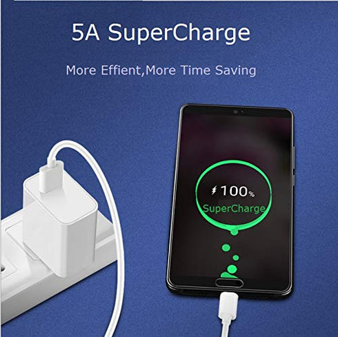 Super Charging Cable Replacement for Huawei P30 Pro 5A Supercharge USB Type C Cable, 3.3FT Super Fast Charge Type-C Cable for Huawei P20 Pro, Mate...