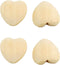 20pcs Natural 20mm Unfinished Wood Hearts Beads with Holes Eco-Friendly Wooden Handing Materials DIY Beading Craft Accessories (Heart Beads 20pcs)...