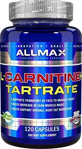 ALLMAX Nutrition L-Carnitine + Tartrate, 120 Capsules...