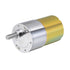 uxcell 24V DC 570 RPM Gear Motor High Torque Electric Reduction Gearbox Eccentric Output Shaft...