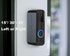 Blink Doorbell Mount, Adjustable (15 to 45 Degrees) Corner Mount, No-Drill Mounting Bracket for Blink Doorbell Camera, Wide Viewing Angle Mount, B...