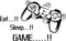 Home Find Game Wall Decals Eat Sleep Game Quote Wall Stickers Gamers World for Net Bar Living Rooms Bedroom Removable Kids and Boys Rooms Decorati...