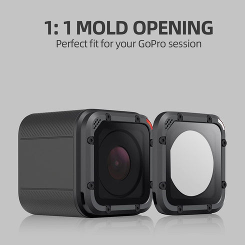 Lens Replacement Kit for GoPro Hero 5/4 Session Protective Lens Repair Parts (Black)...