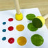 60pcs Assorted Round Paint Foam Sponge Brush Set Painting Tools, Brush Set - Great for Kids Arts and Crafts, Stencils, Painting...