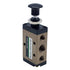 4R210-085 Way Pneumatic Air Hand Lever Operated Valve Solenoid Valve Port 1/4" Manual Control Valves...