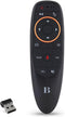 BL Air Mouse Remote Control, Voice Remote 2.4G RF Wireless Remote Control with 6-Axis Gyroscope IR Learning, USB Air Mouse Remote for PC Smart TV ...