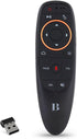 BL Air Mouse Remote Control, Voice Remote 2.4G RF Wireless Remote Control with 6-Axis Gyroscope IR Learning, USB Air Mouse Remote for PC Smart TV ...