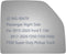Upper Towing Mirror Glass fit for 2015-2020 F150, 2017 2018 2019 2020 Ford F250 F350 F450 F550 Super Duty Pickup Truck Passenger Right Side RH Fla...