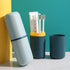 1 Pcs Travel Toothbrush Holder Plastic Toothbrush Travel Case Portable Toothbrush Holder for Travel Normal Toothbrush Electric Toothbrush Containe...