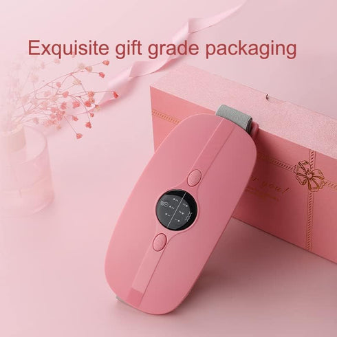Portable Cordless Heating Pad, Menstrual Heating Pad with 3 Heat Levels and 3 Vibration Massage Modes, Fast Heating Belly Wrap Belt, Back or Belly...