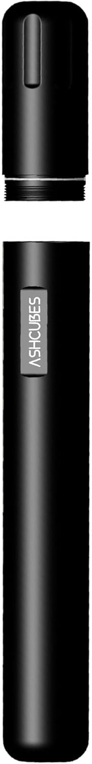 Cigar Tube Metal Waterproof Cigar Holder Aluminum Air Tight Cigar Case Tube (L200_?25, Black)...