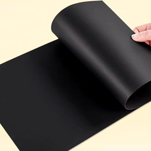 50 Sheets Black Cardstock 4 x 6 Inch Thick Paper, Black Smooth Card Stock Printer Paper for Invitations, Menus, Wedding, DIY Cards, 250GSM Thick P...