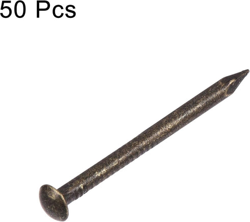 uxcell Small Tiny Brass Nails 1.5x20mm for DIY Wooden Hardware Accessories 50pcs...