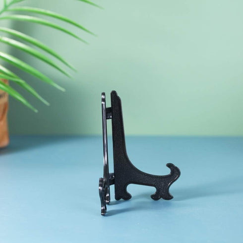 Artliving 5" Black 24pcs/Set Plastic Easels Plate Display Stands Picture Frame Stand Holder...