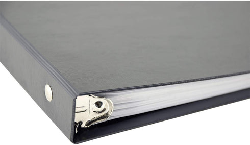 11x17 1/2-Inch Round Ring Poly Binder, Black (511610)...