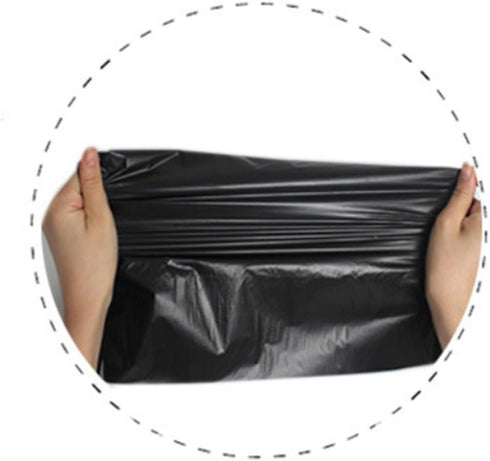 Small Trash Bag 3 Gallon Extra Strong Disposable Kitchen Trash Wastebasket Bags Can Liners for Home, Office, Waste Bin, Bathroom - 100 Counts, Bla...