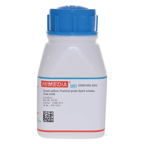 HiMedia GRM1060-25G Eosin Yellow, Practical Grade Spirit Soluble, 25 g...