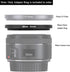 49mm-55mm Step Up Ring(49mm Lens to 55mm Filter, Hood,Lens Converter and Other Accessories) (2 Packs), Fire Rock 49-55 Aerometal Camera Lens Filte...