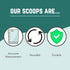 1 Cup (8 Oz. | 250 mL) Scoop for Measuring Coffee, Pet Food, Grains, Protein, Spices and Other Dry Goods (Pack of 10)...