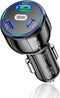 Car Fast Charger,90W Type C Car Charger Car Accessories, Car Accessories Cigarette Lighter USB Car Charger Compatible with iPhone 14/13/12/Mini/Pr...