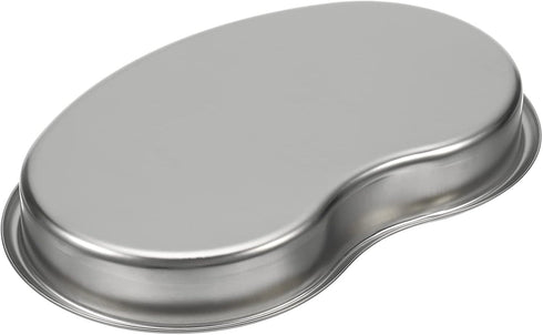 PATIKIL Stainless Steel Tray, 2 Pack 18.5x11.5cm Curved Flat Type Dish Lab Instrument Tool...