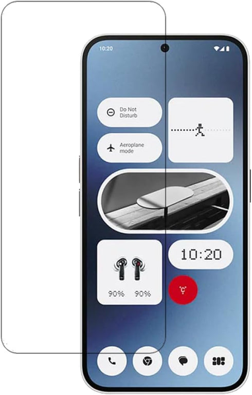 2 Pack for Nothing Phone 2a High Clear Tempered Glass Screen Protector 9H Frontier Protective Protector...