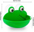 Frog Habitat with Suction Cup, 2 Pcs Cute Fish Tank Accessories Frog Dish Holder Frog Decor Frog Terrarium Decor for Tree Frog Toad Tadpole, Plast...