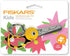 Fiskars Children's Animal Scissors with Bee Motif, From 4 years, length: 13 cm, For right and left handers, Stainless steel blade/plastic handles,...