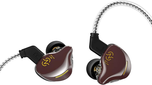 Kinboofi in Ear Monitor, CCZ Coffee Bean Stereo Wired Headphones, Dual Magnetic Circuit Dynamic Driver in-Ear Earphone, Noise Cancelling Headphone...