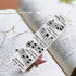 DIY Blank Canvas Music Notation Bookmarks Counted Cross Stitch Kits for Adult Kid Beginner Embroidery Crafts Needlework Bookmark for Student Gift ...