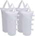 Canopy Weights Bag Leg Weight for Pop up Canopy Tent, Sand Bags for Patio Umbrella Instant Outdoor Sun Shelter (4 Pack - White)...