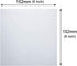 20 Pieces 7 mil Square Mylar Sheet Blank Stencils 6×6 inch Templates for Cricut and Silhouette Machines...