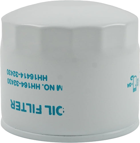 Oil Filter HH164-32430 17321-32430 Compatible with Kubota L M KH KX RTV Models L2800 L2850 L2900 L2950 L3000 L3010 L3130 L3200 L3240 L2050 L2250 L...