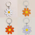 tenghong2021 Cute Daisy Keychain Bag Charm Floral Charm for Purse Keys Metal Keyring Gift for Women Flower Lovers Accessories...