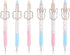 Rabbit Mechanical Pencil Set with Lead, 6 pcs 0.5mm Mechanical Pencils With 6 Pack HB Pencil Leads for Writing Draft, Drawing, Sketch, Architectur...