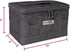 Everything Mary Collapsible Sewing Kit Organizer Box, Grey floral - Supplies Storage Basket for Supplies and Accessories - Organization for Thread...