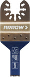 Arrow OSC100-1 Fine Detail Blade for Use with Oscillating Tools, Cuts Wood, Wood with Nails, PVC, Drywall, 3/8 Inch, 1-Piece...