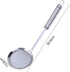 Strainers Fine Mesh, SUS 304 Premium Stainless Steel Fine Mesh Food Strainer Kitchen Colander Sieve Sifter Hand-held Oil Spoon Seives with Good Gr...