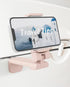 MiiKARE Airplane Travel Essentials Phone Holder, Universal Handsfree Phone Mount for Flying with 360 Degree Rotation, Table-Pink......