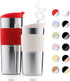 Bodum 11068-01 Vacuum Travel Mug, 0.35 L - Small, Black 1 Count (Pack of 1)...