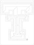 Texas Tech Double T Mini Stencil - TTOOS-202...