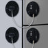 Fridge Lock AOSITE Refrigerator Lock Combination Black Combo Fridge Locks with Code for Adults 2 Pcs Refrigerator Lock for Children Adhesive Freez...