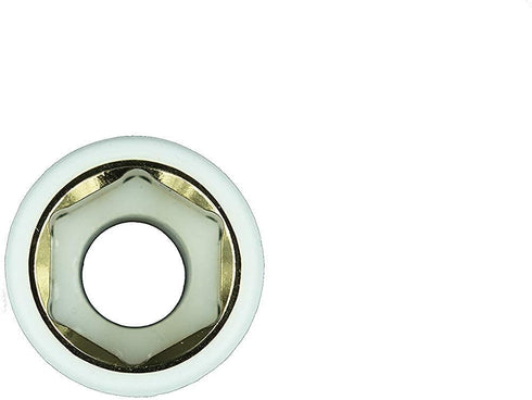 ARES 70021-1/2-Inch Drive 19MM Non-Marring Lug Nut Socket - Protective Sleeve Protects Custom Rims and Lug Nuts from Damage - Color Coded and Lase...